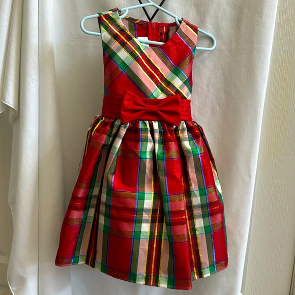 2/$25. Special  Occasion plaid  Dress, Iris & Ivy, Size 3T - Picture 3 of 5